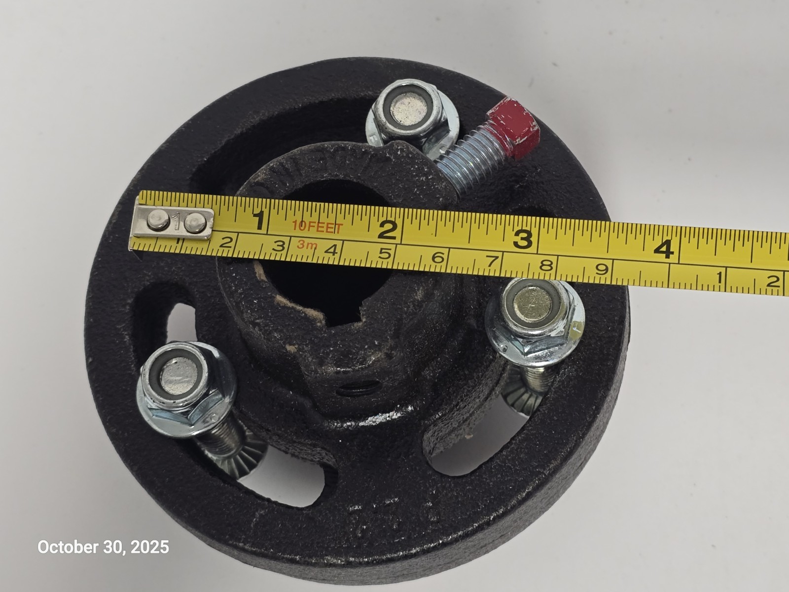 GARAGE DOOR TORSION SHAFT CENTER COUPLING FOR 1″ SHAFT