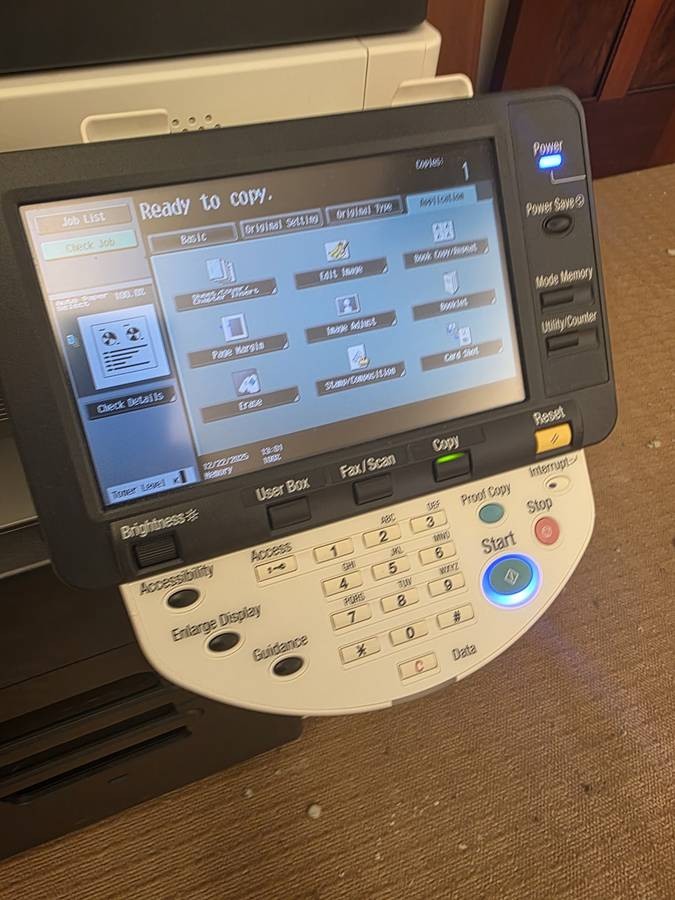 Konica Minolta Bizhub 223 Laser Mono Printer Scanner Copier A3 22PPM All-in-One