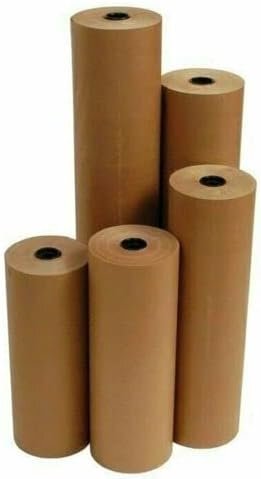 24″ 30# 1200′ Brown Kraft Paper Roll Shipping Wrapping Cushioning Void Fill