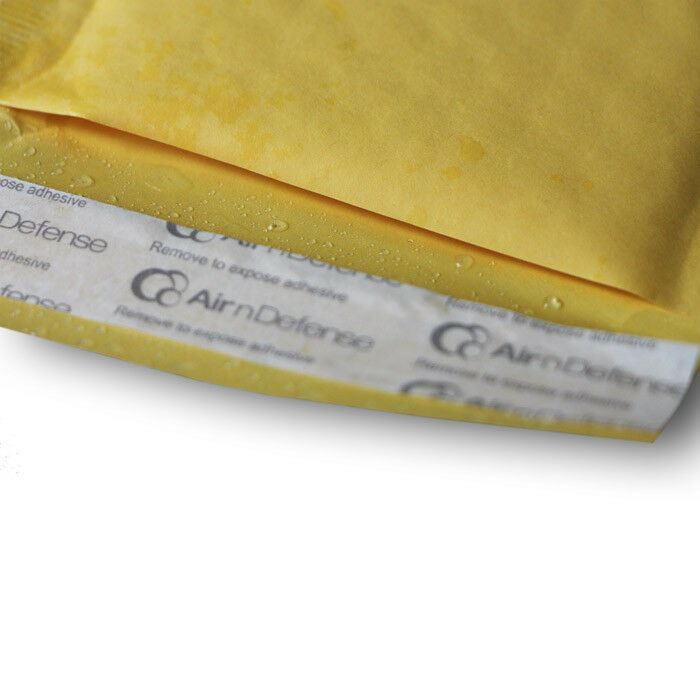 #5 10.5×16 Kraft Bubble Padded Envelopes Mailers Yellow Shipping Bag AirnDefense