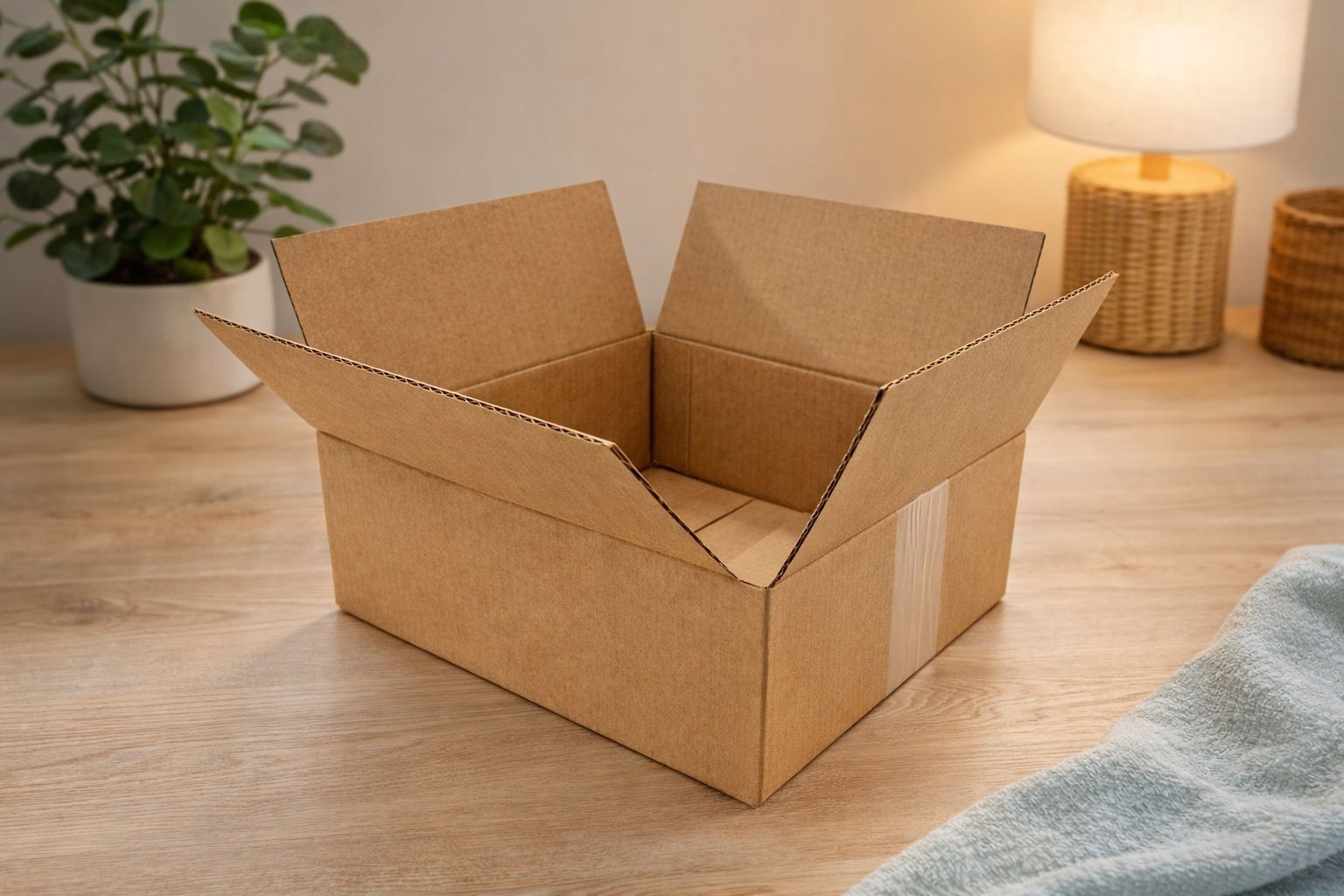 100 6x4x4 Cardboard Paper Boxes Mailing Packing Shipping Box Corrugated Carton