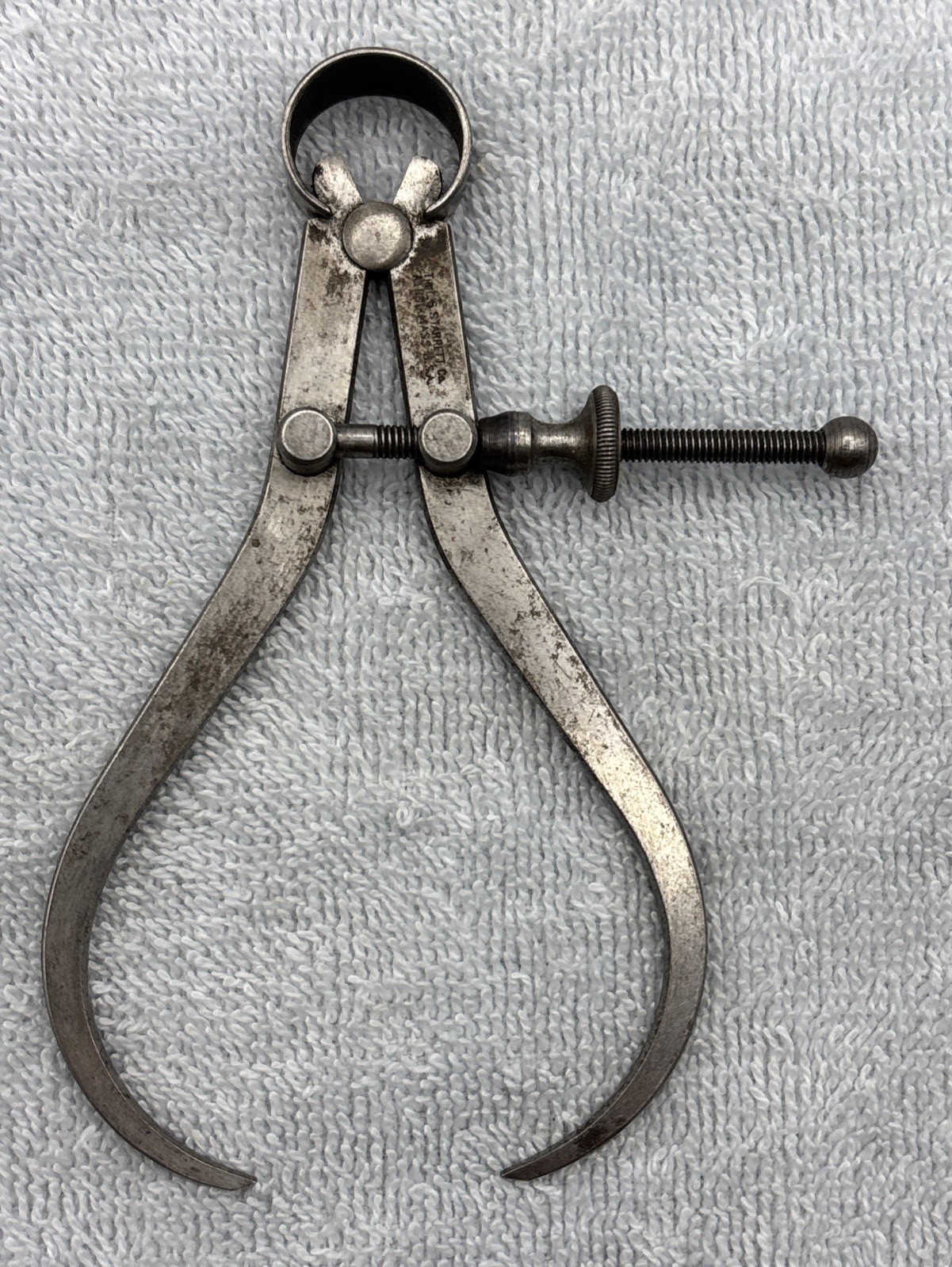 L.S. Starrett, Lot of 6, Machinist, Outside Calipers, 5 Starrett, 1 Unknown, Vtg