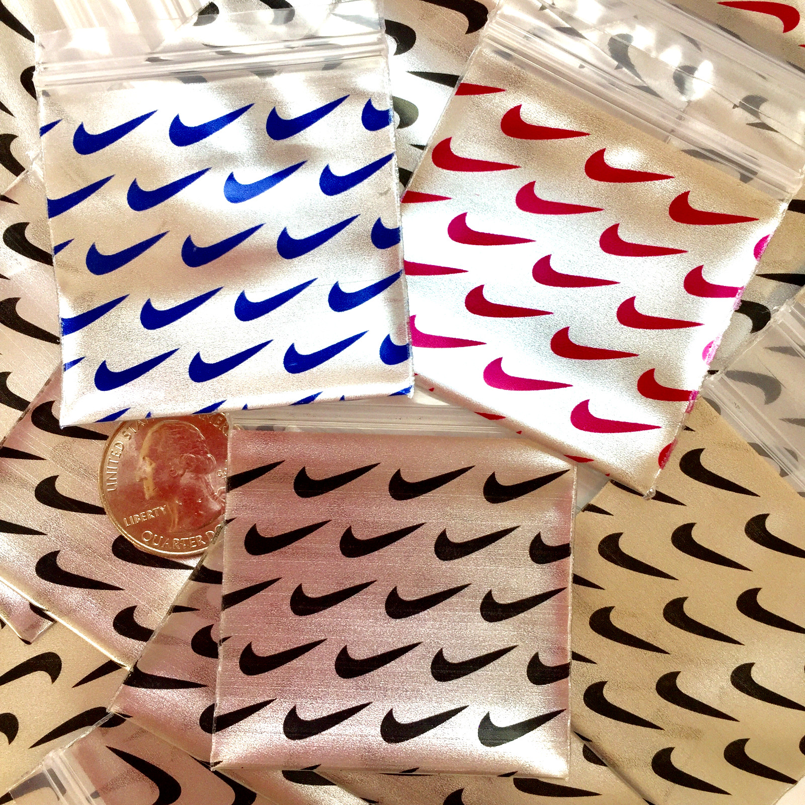 BaggiesSince1987 – 2020 Design Zip Bags METALLIC PRINT Choose DSN, READ DETAILS