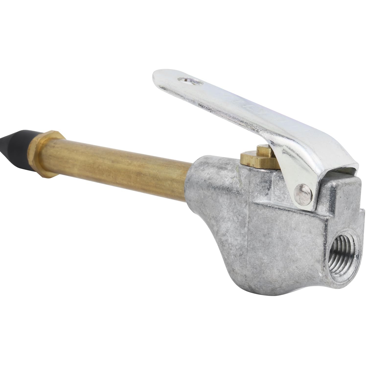 Lever-Style Grip Industrial Air Blow Gun with Rubber Single, United States