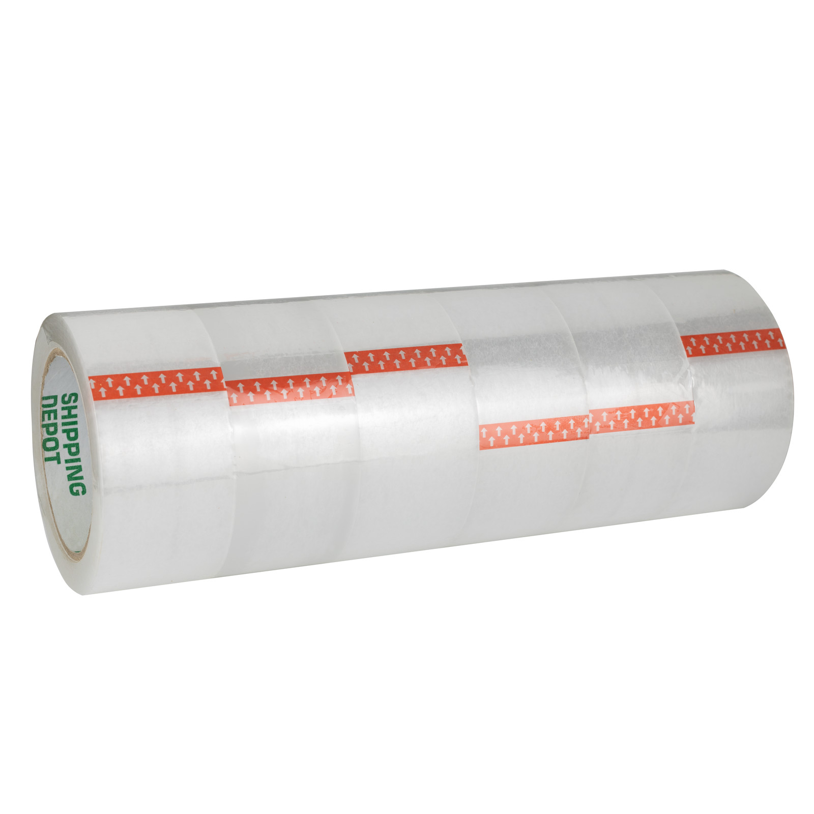 108 Rolls 2″x110yd Shipping Depot Carton Sealing Clear Packing Tape 1.6mil