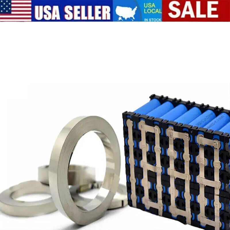 Pure Ni Plate Nickel Strip Tape For Li 18650 Battery Spot Welding 0.1mm – 0.2mm