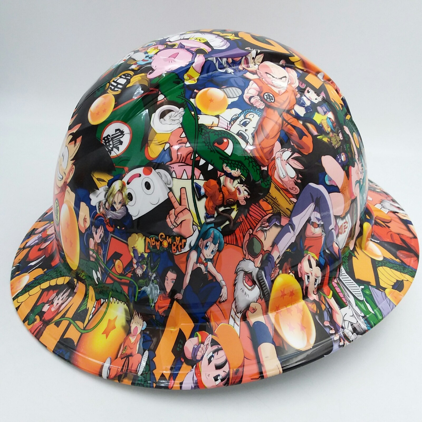 FULL BRIM Hard Hat custom hydro dipped , NEW DRAGON BALL Z HOT NEW PYRAMEX