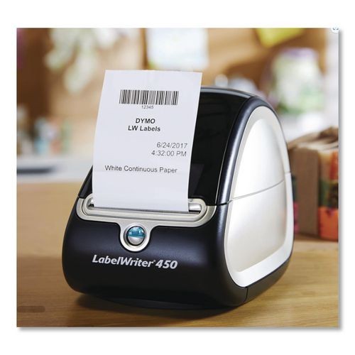 DYMO LabelWriter Continuous-Roll Receipt Paper, 2.25″x300 ft, White, 5 Rolls/PK