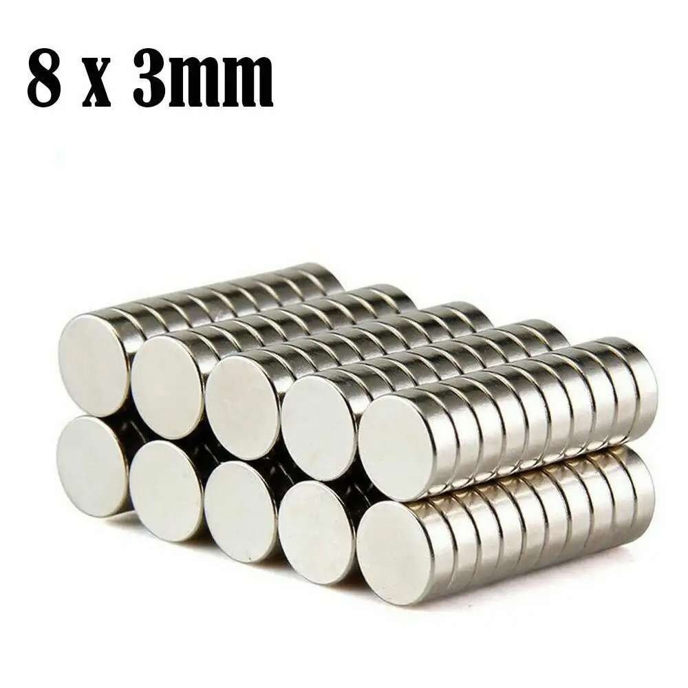 N52 Small Large Neodymium Magnets Disc Round Super Strong Rare Earth Magnet Lot