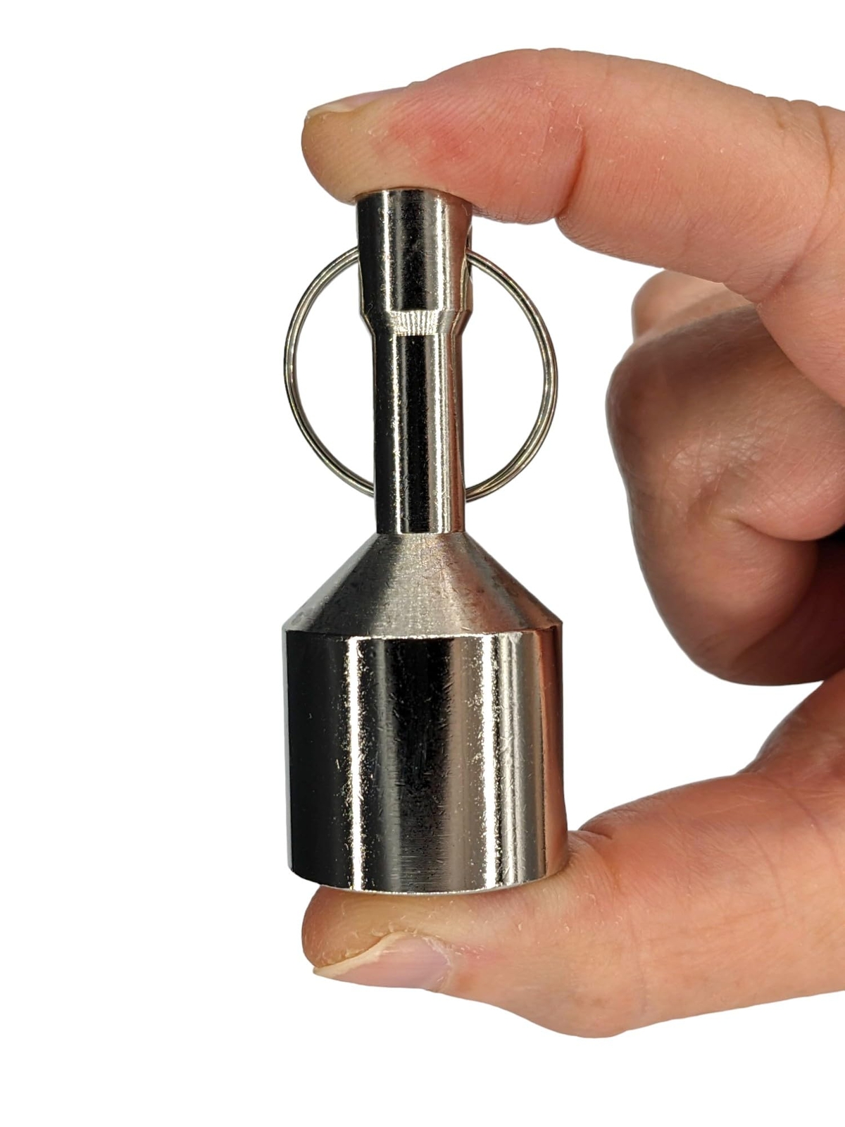 Extra-Large N52 Keychain Magnet Tester for Gold, Silver, Jewelry, & Scrap Metal