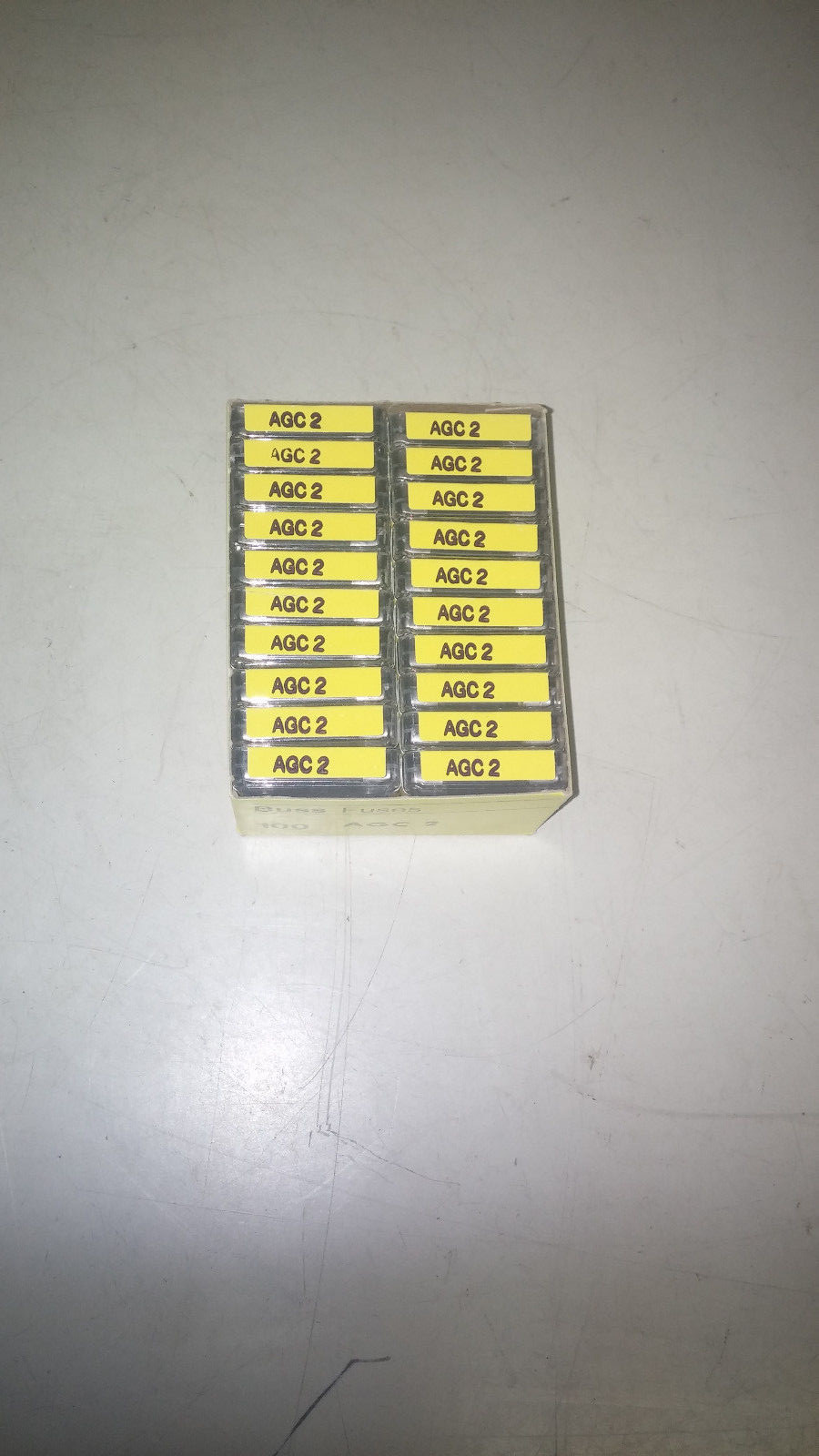 BUSSMAN AGC2 NEW IN 5 PACKS 2A 250V FUSE SEE PICTURES #A64