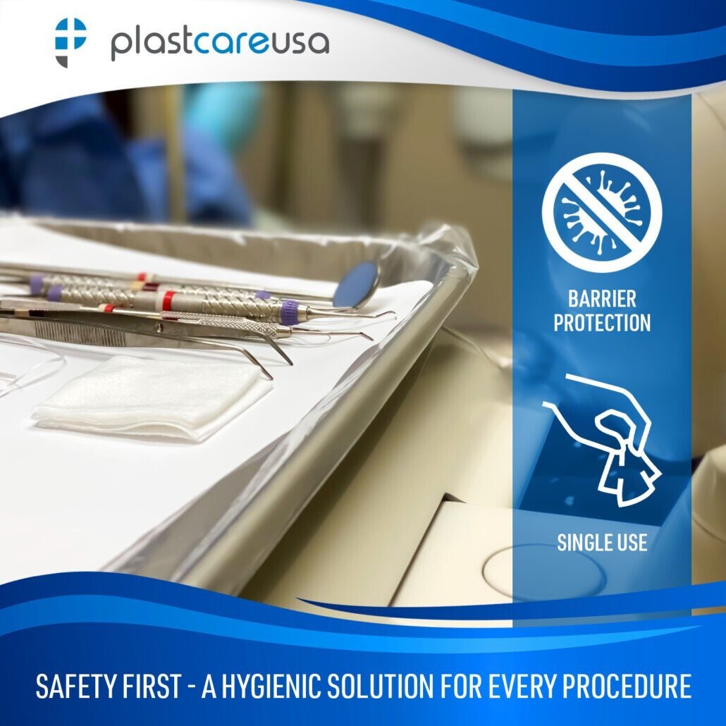 Dental Tray Sleeves 10.5″ x 14″ – B Ritter Style | 500 to 3000 PCS | Disposable