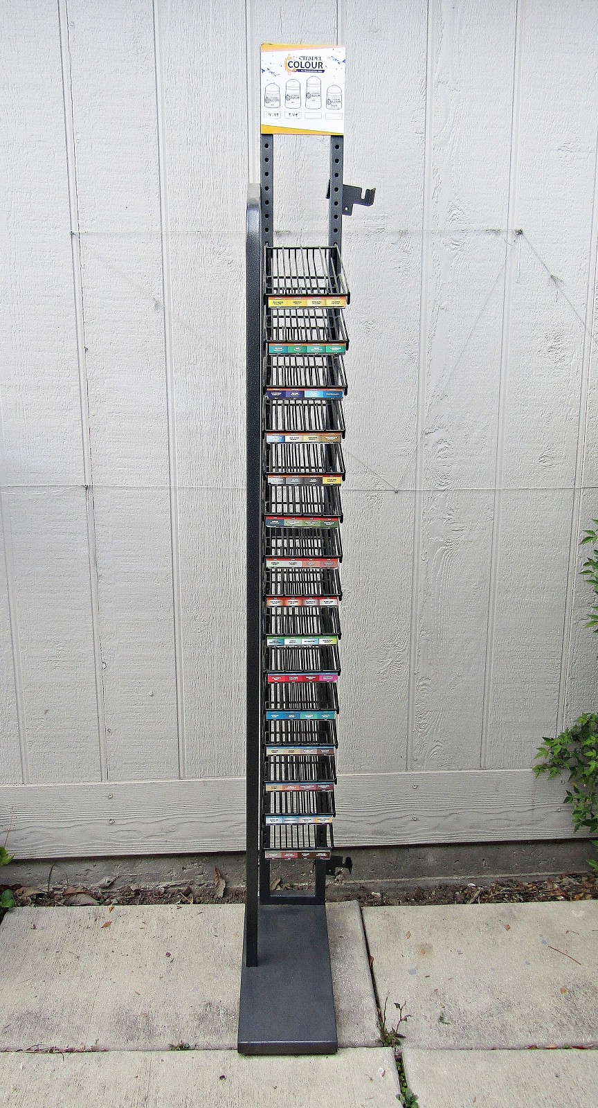 Retail Floor Display Rack – Citadel Colour – 15 Wire Baskets – Austin, TX Pickup