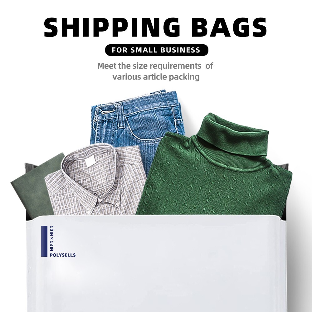 1000 10×13 Poly Mailers Envelopes Self Sealing Shipping Mailers Bags POLYSELLS