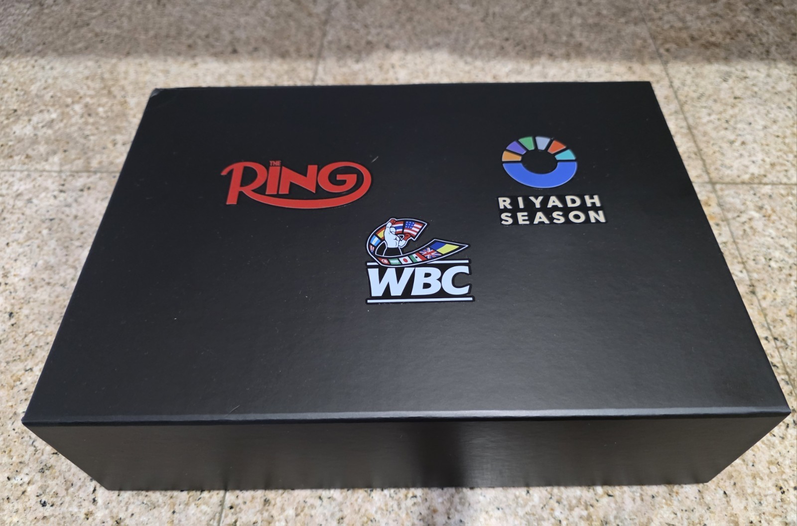 WBC, RING, RIYADH 12x8x3 Cardboard Box