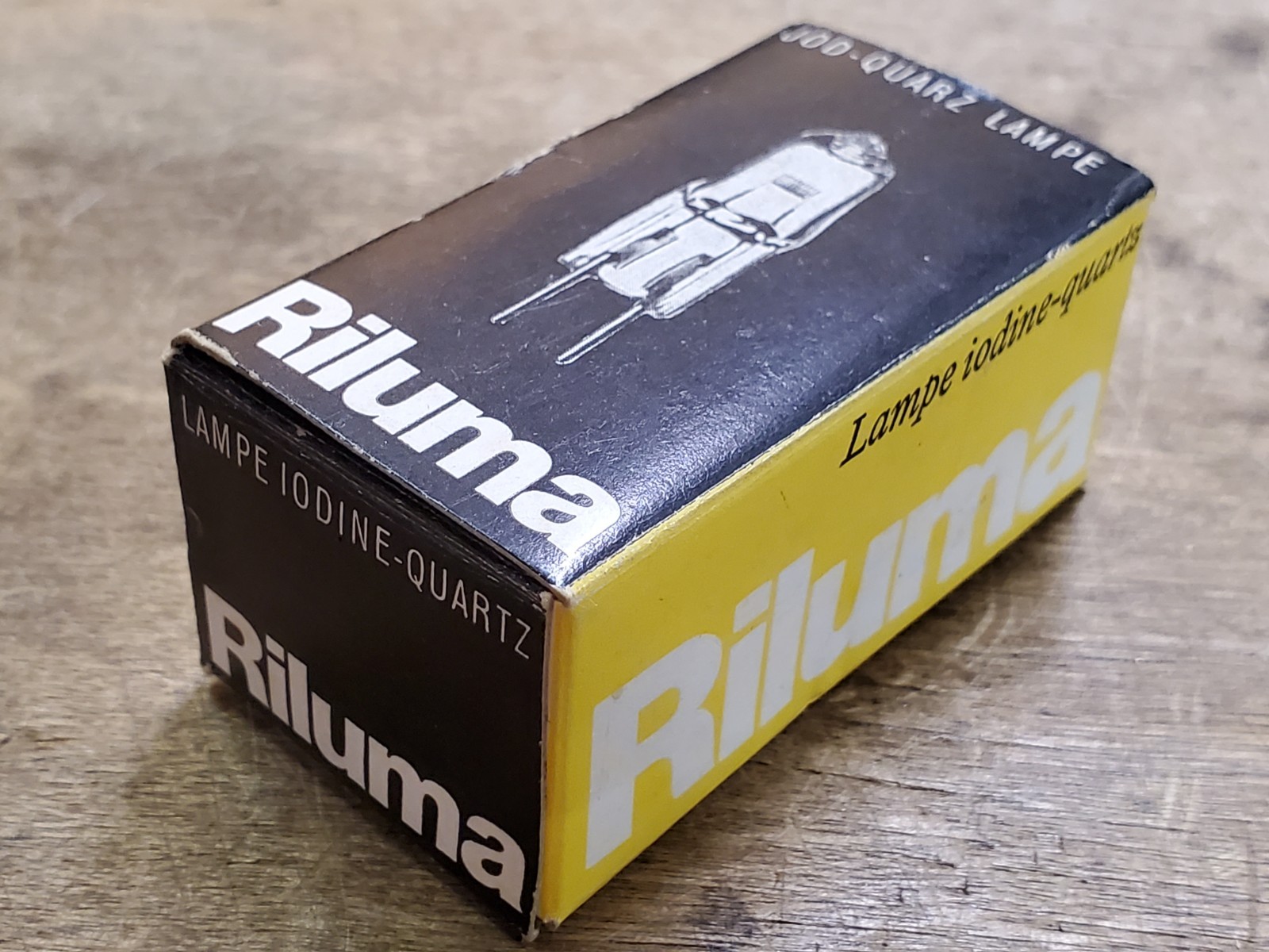 EHE Microscope Lamp Bulb, 12V 100W PG22, Riluma PN170 Switzerland, NOS
