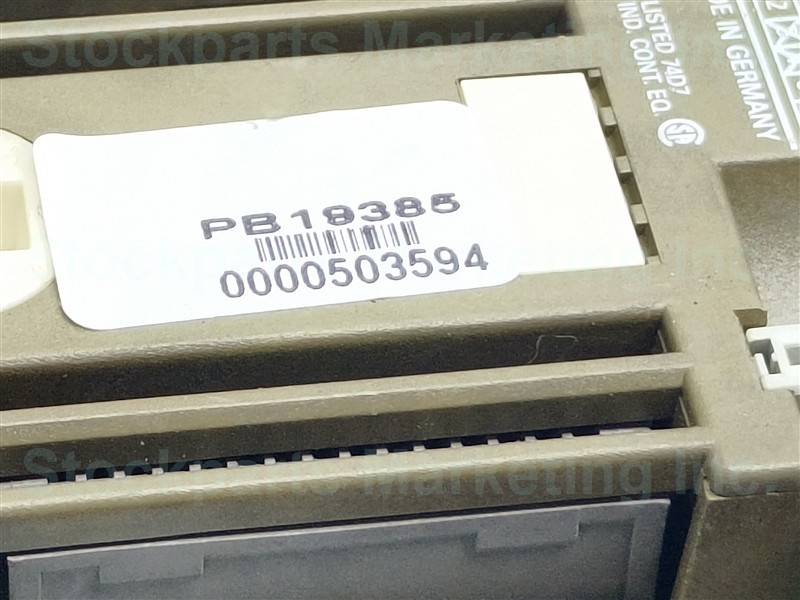 Siemens 6ES5 700-8MA11 Simatic S5 Bus Module w/ 6ES5 316-8MA12 Interface Module