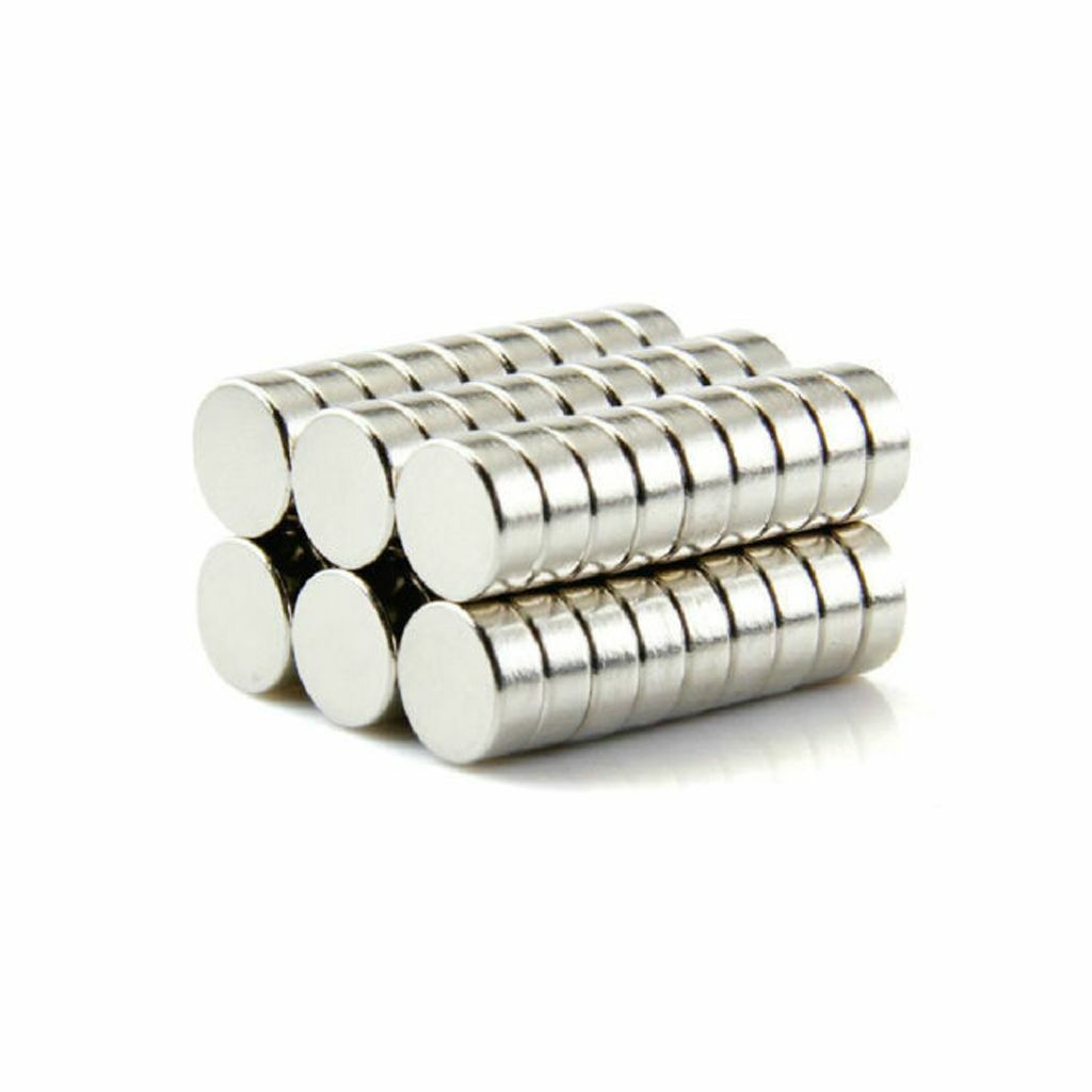 100 50 PC Strong N35 Round Disc Neodymium Mini Fridge Magnets Rare Earth 6mm*3mm