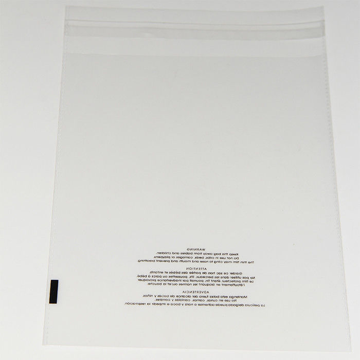 1000 14×20 Poly Bags Resealable Suffocation Warning Clear Merchandise 1.5 mil