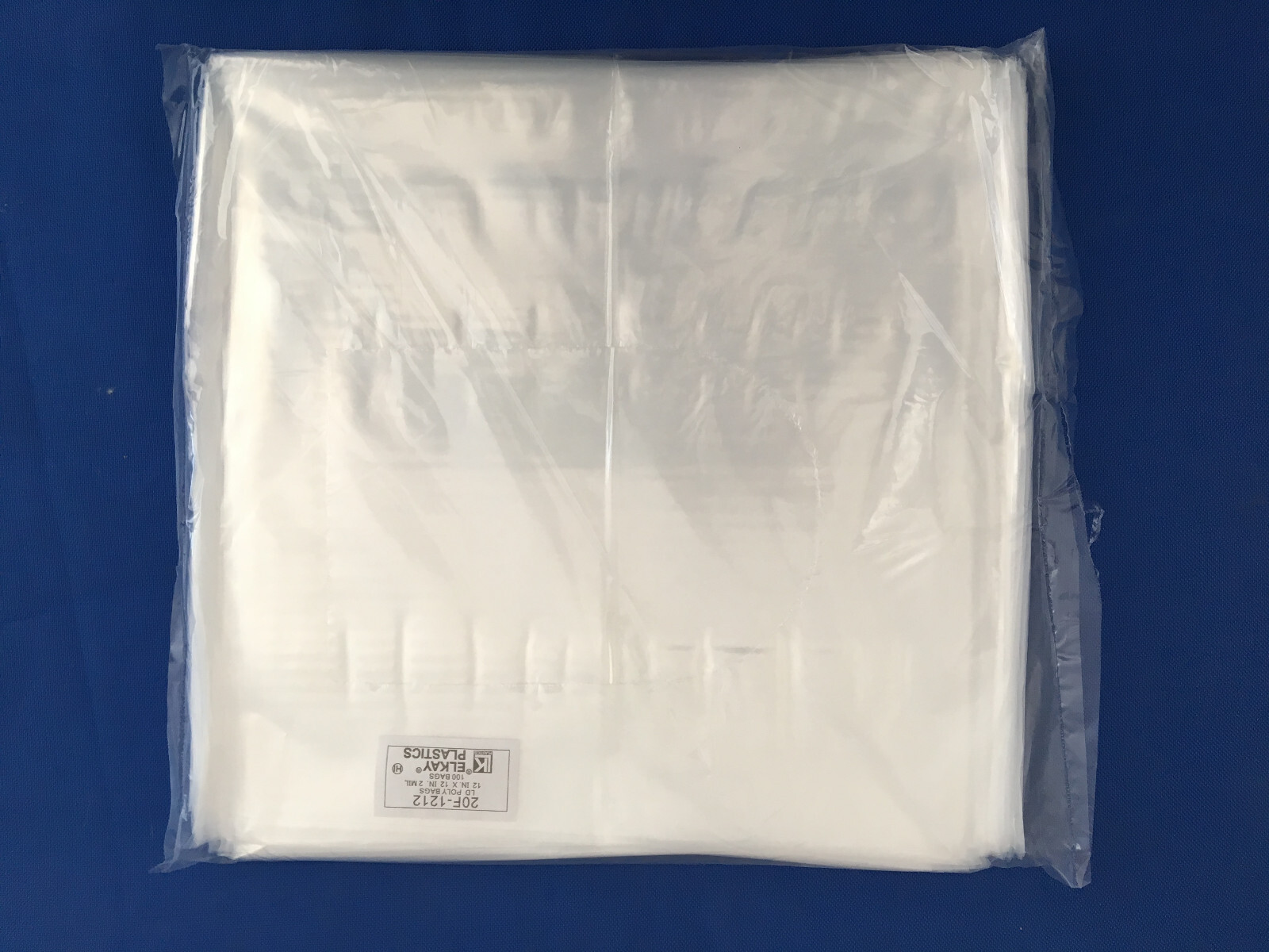 7X9 TO 14X20 ELKAY Plastic Packaging Lay Flat Clear Open Top End 2 MIL Poly Bags