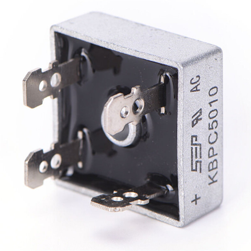 50A 1000V Metal Case Single Phases Diode Bridge Rectifier KBPC5010