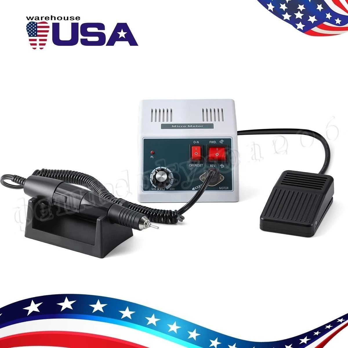 Dental Lab Marathon Electric Micromotor Polishing Unit 35000 rpm Motor Handpiece