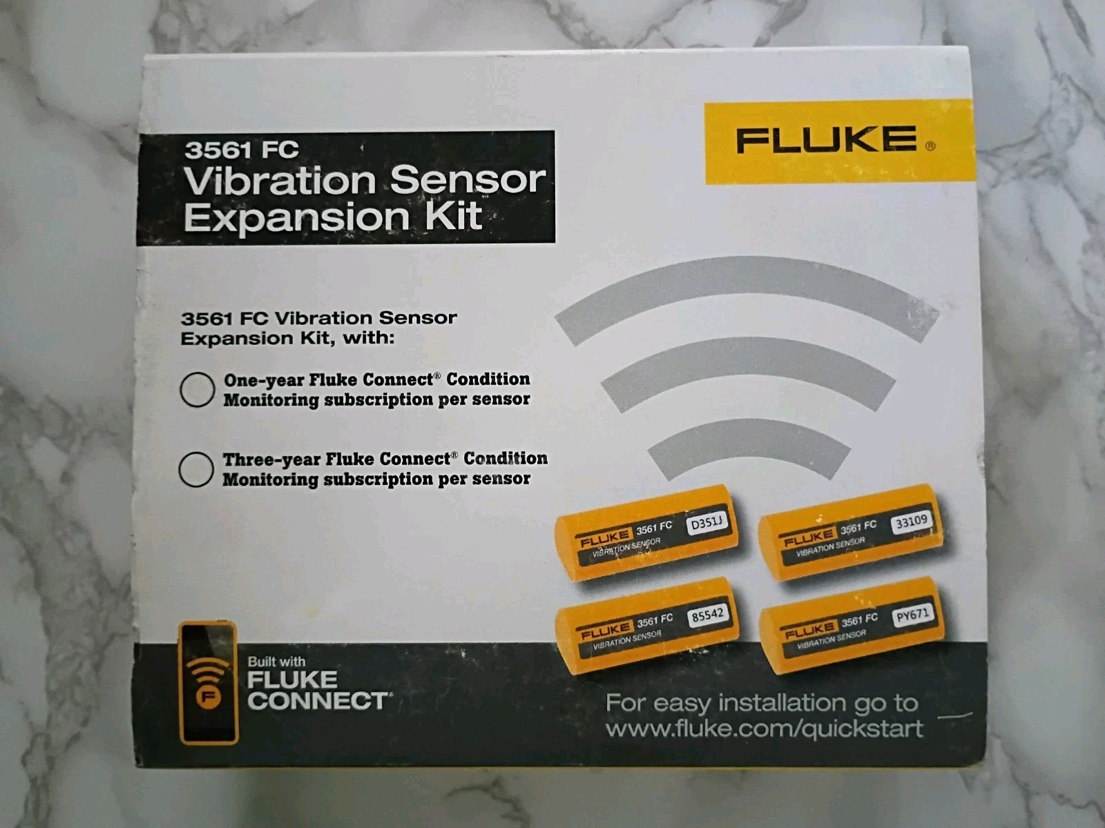 Fluke 3561 FC Vibration Sensors Expansion Kit