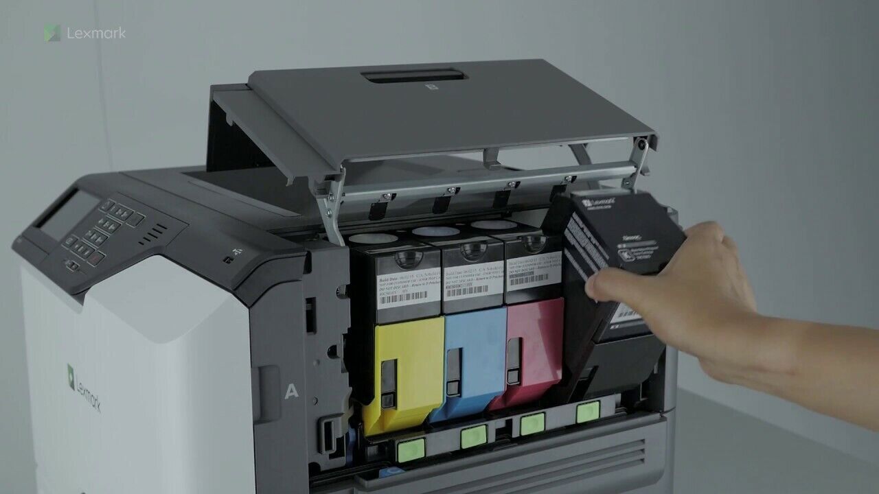 Lexmark C4150 Color Laser Printer 40C9054 w/toner