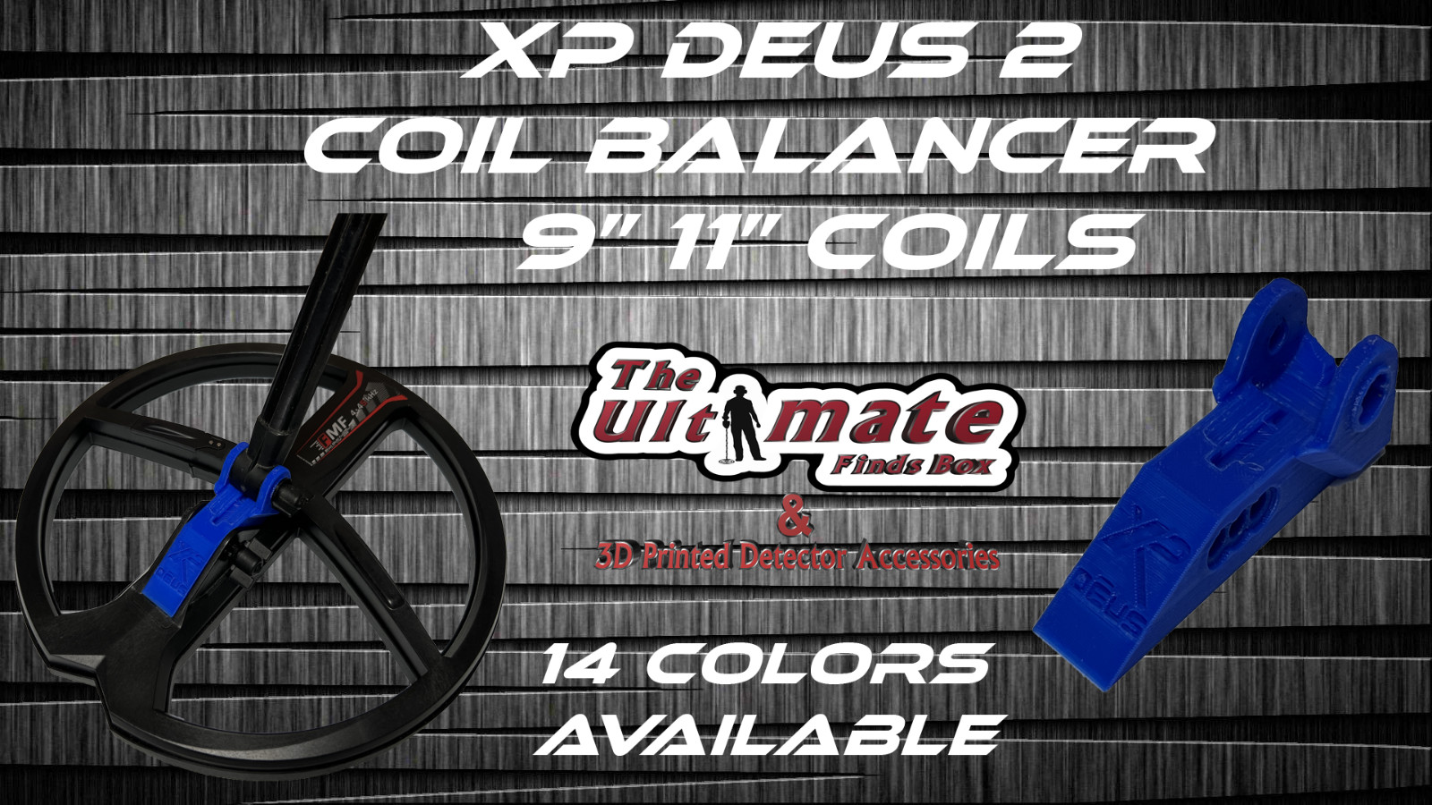 XP DEUS 2 COIL SUPPORT BALANCER FOR THE 9″ 11″ COILS