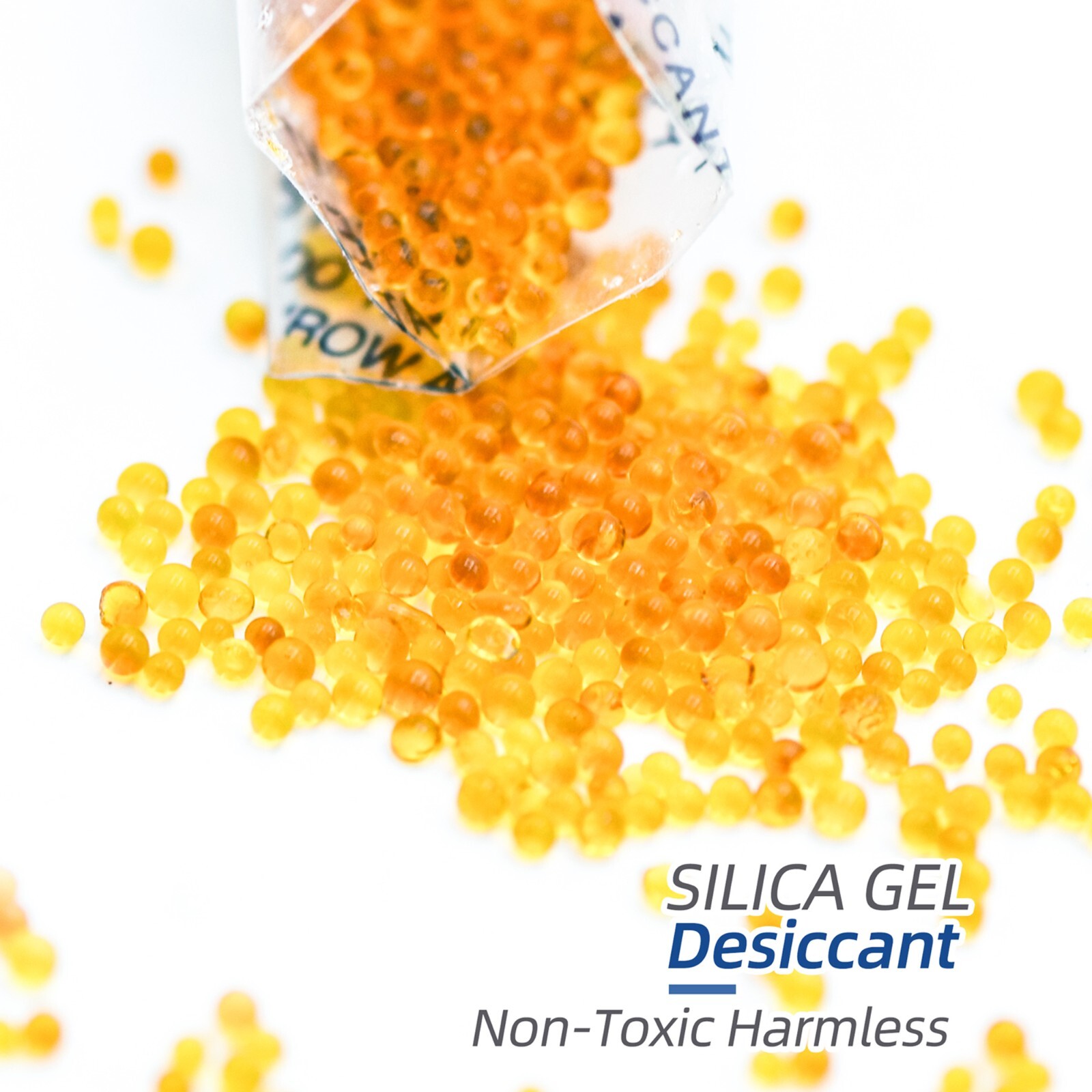 3 Gram 100 Packets Silica Gel Indicating Food Grade Desiccant Packs