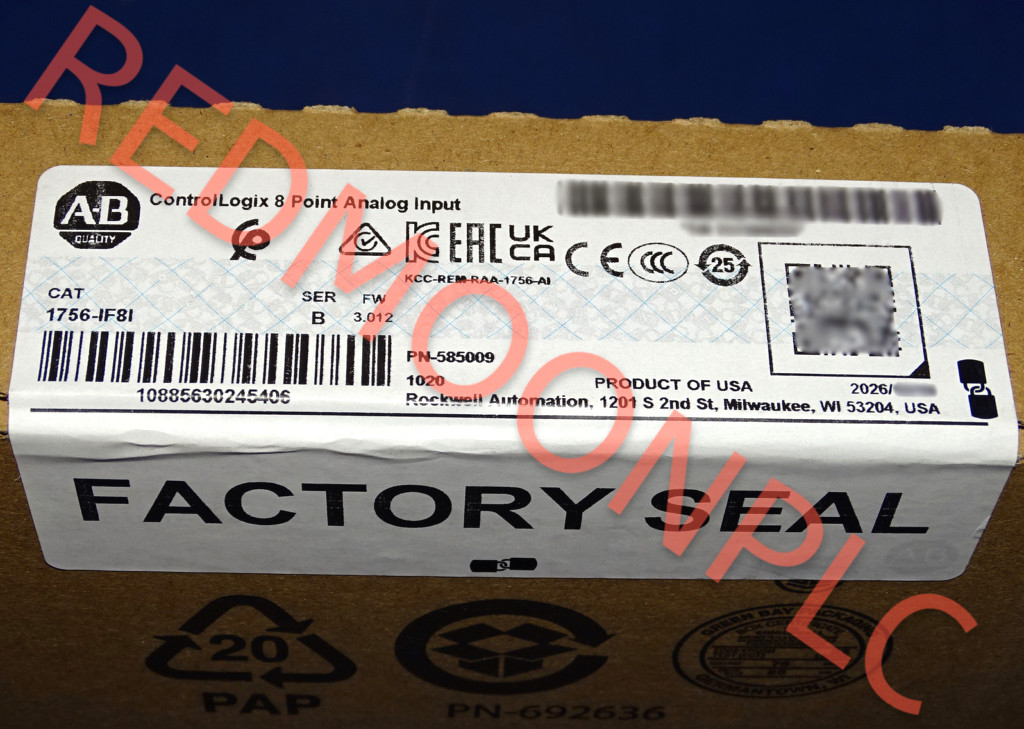 2026 Surplus SEALED Allen Bradley 1756-IF8I Series B *REAL USA SELLER* NOT CHINA
