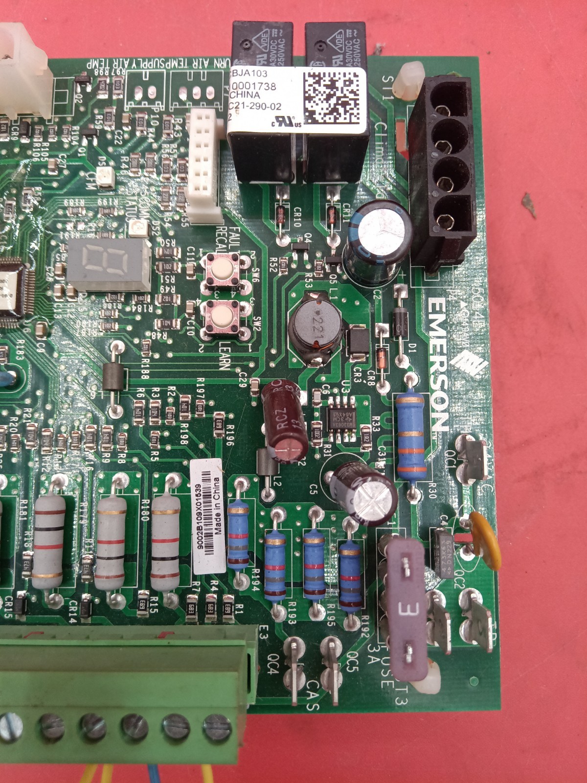 Emerson 48C21-290-02 Air Handler Control Board Goodman PCBJA103