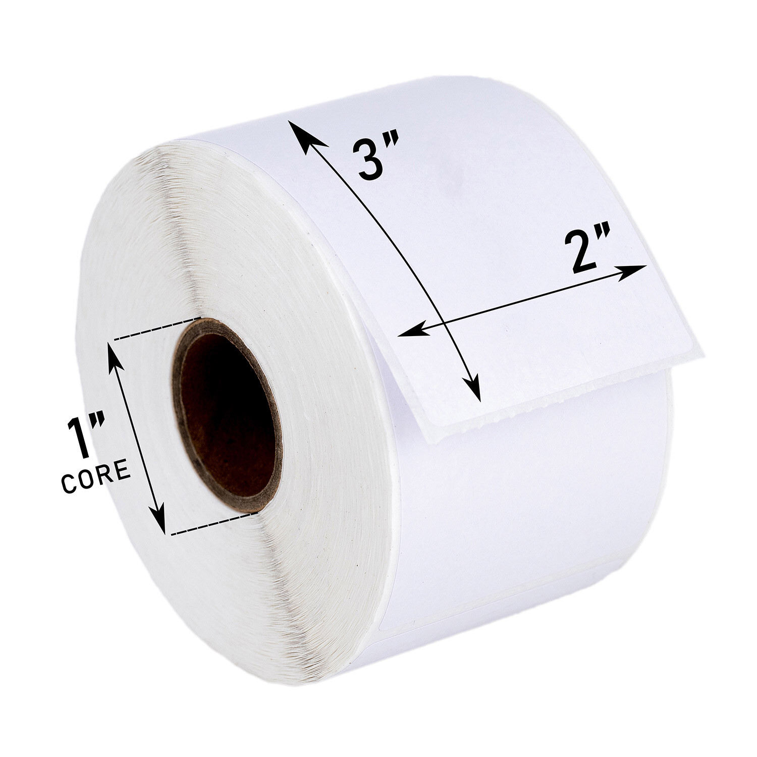 ZEBRA / ELTRON 2×3 (2″ x 3″) Direct Thermal Labels – (4) Rolls of 500