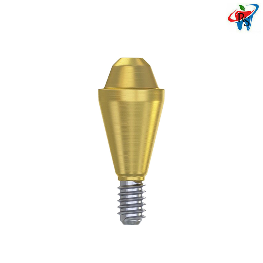 5x Set Prosthetic Straight Multi Unit 1.6 NP Conical 2.25 +Plastic Sleeve