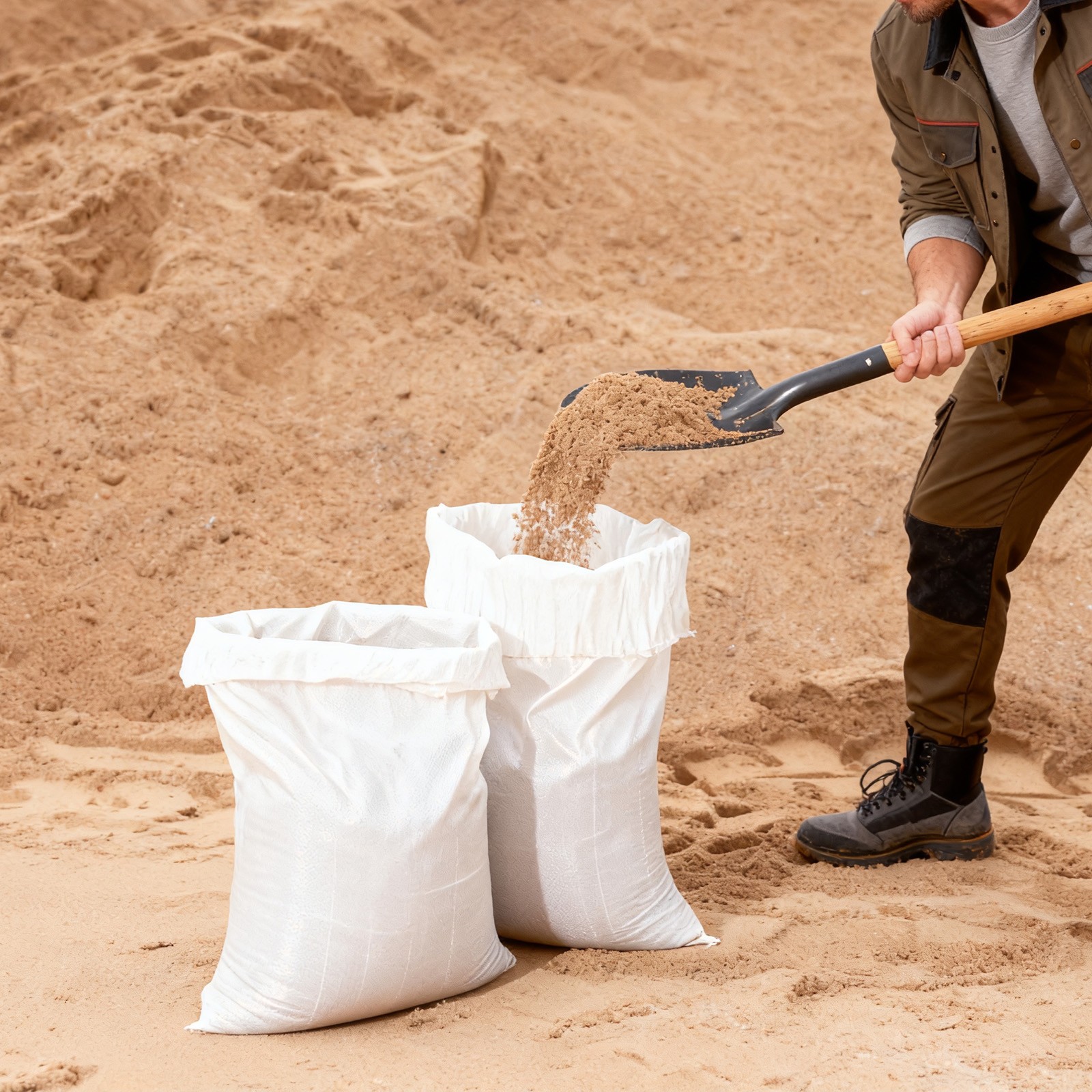 VEVOR Sandbags 50-1000 Pack 16 x 26 in Empty Heavy Duty Sand Bags 50lb Capacity