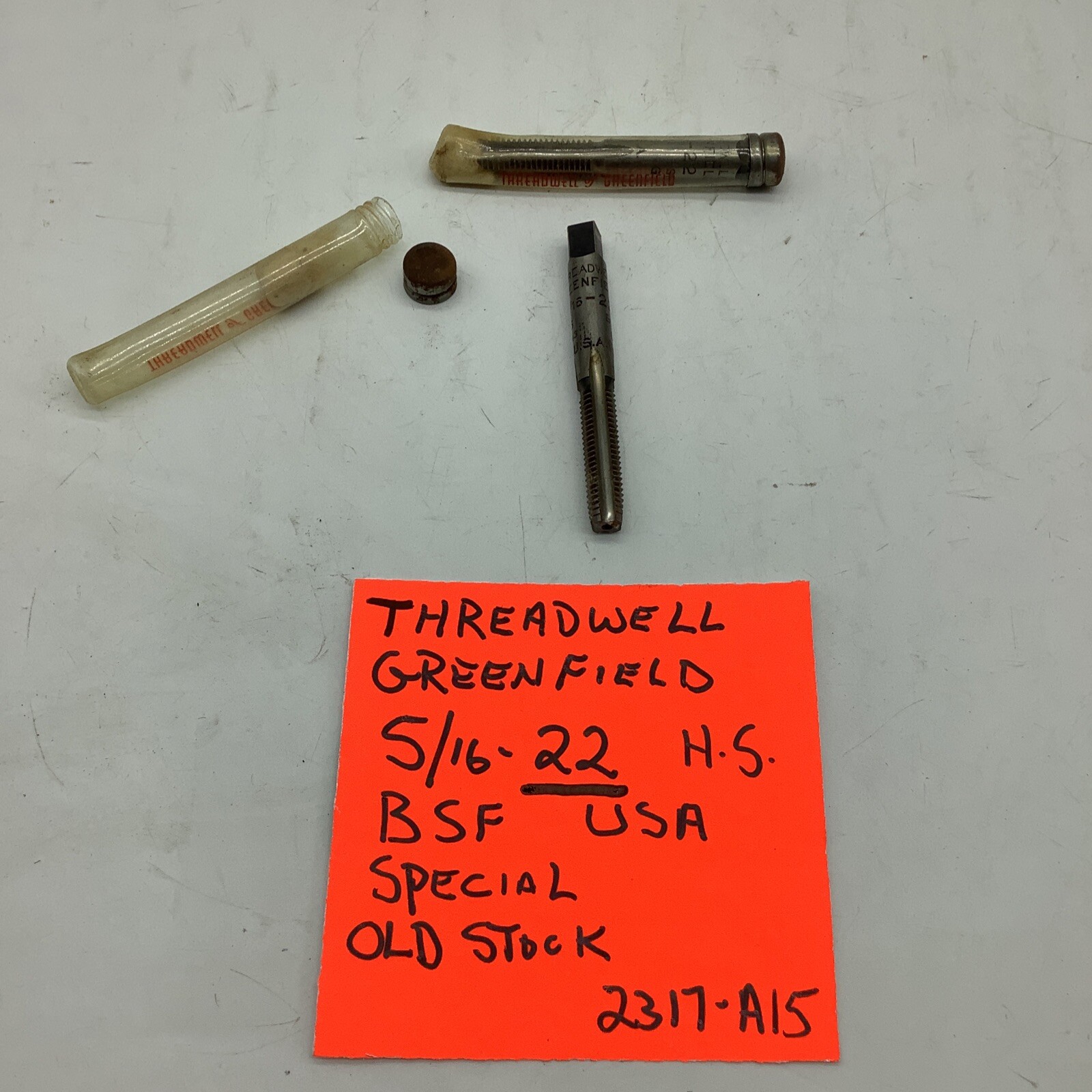 Greenfield 5/16- 22 (YES 22 )high speed taps USA 2317-A15