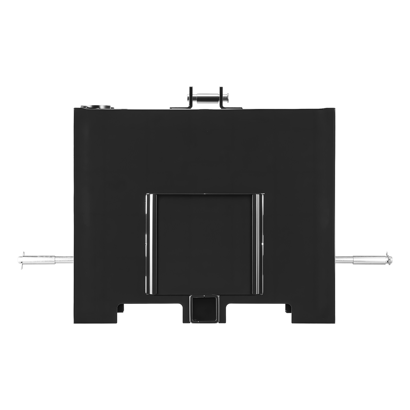 Uimoso Ballast Box 3 Point Hitch Category 1 Tractor 3.2ft³ Capacity 800lb Black