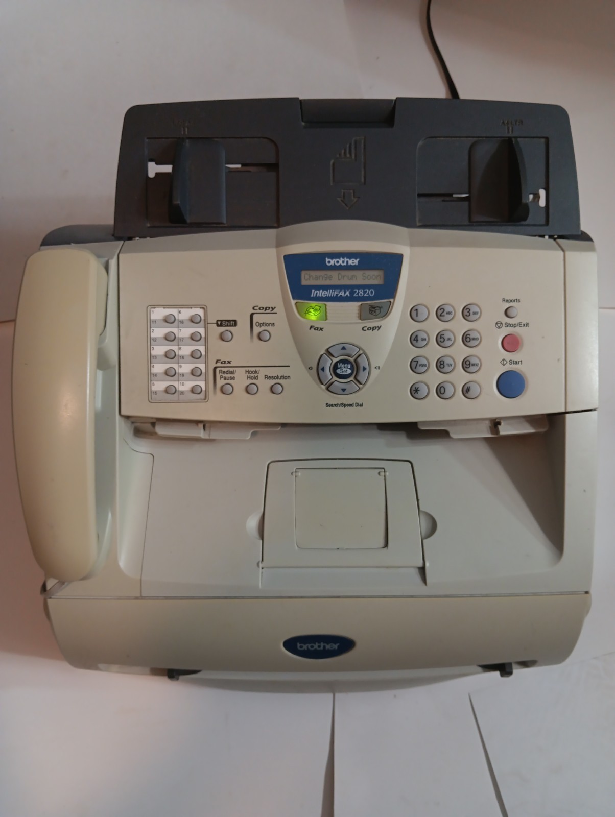Brother IntelliFAX 2820 All in One Laser Fax Machine Printer Copier