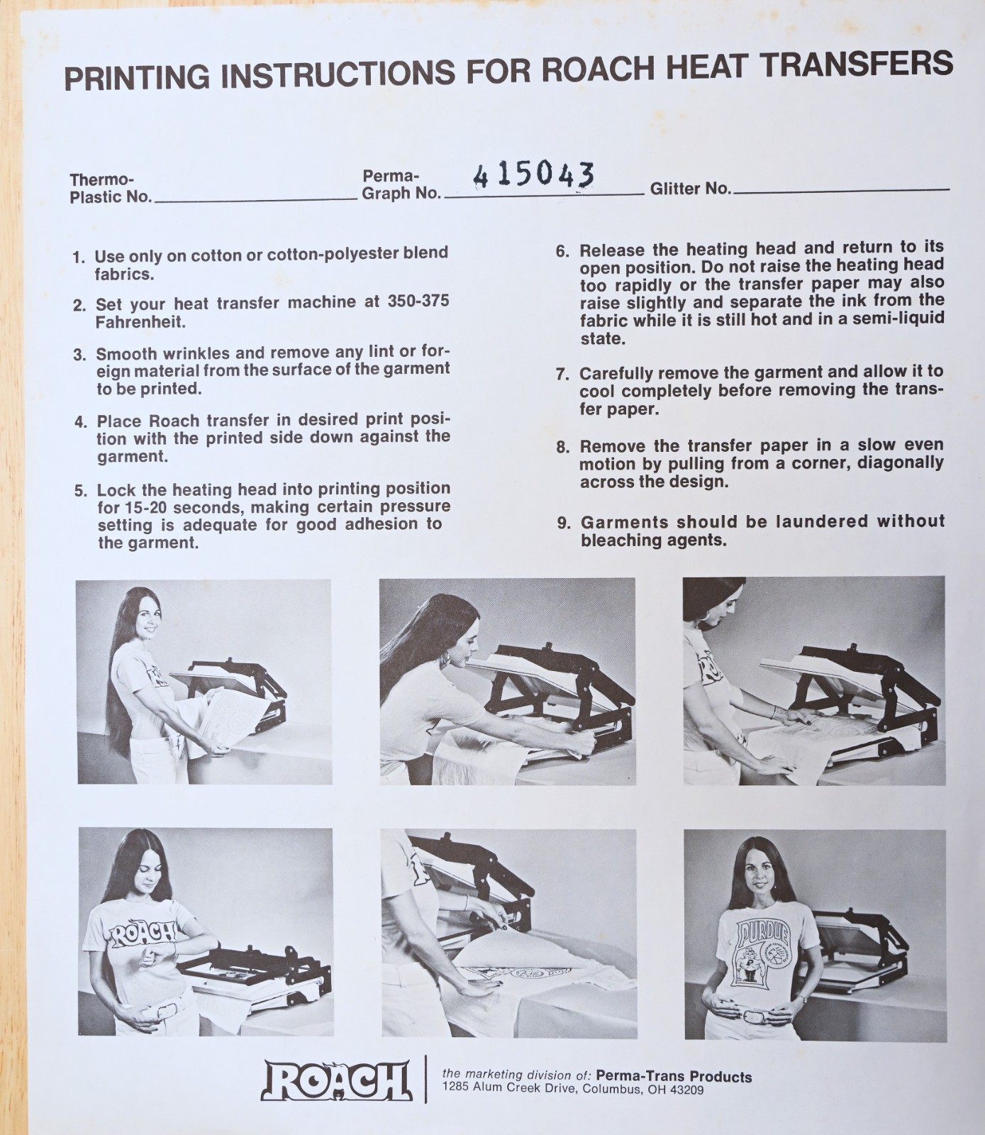 Original VINTAGE 1970s Heat Transfer | Yes Is One of My Favorite Answers