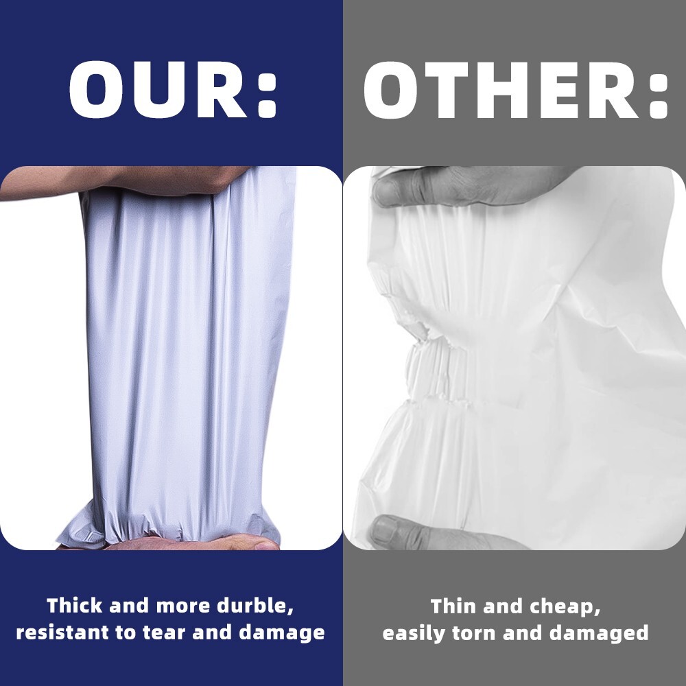 500 12×15.5 Poly Mailers Envelopes Self Sealing Shipping Mailers Bags POLYSELLS