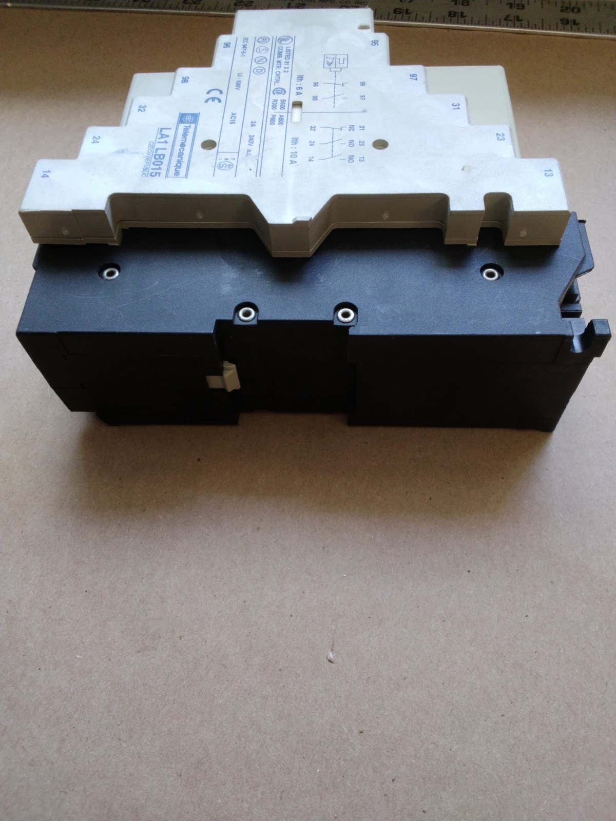 Telemecanique LD1 LB030, LB1 LB03P, LA1-LB015 Motor Starter