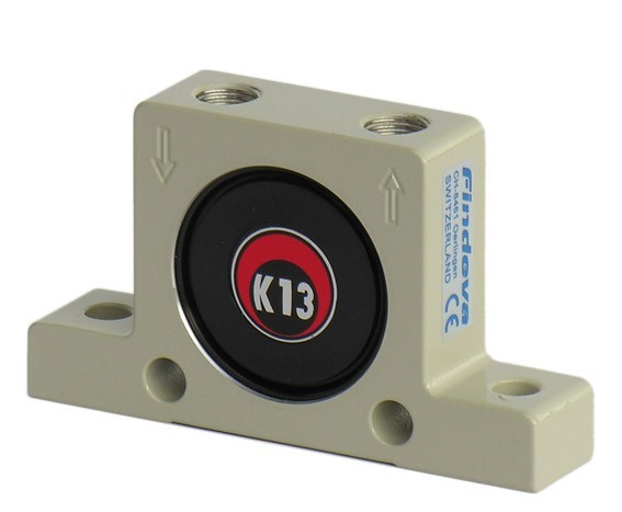 Findeva K13 Industrial Pneumatic Ball Vibrator. Made in Switzerland. K-Series