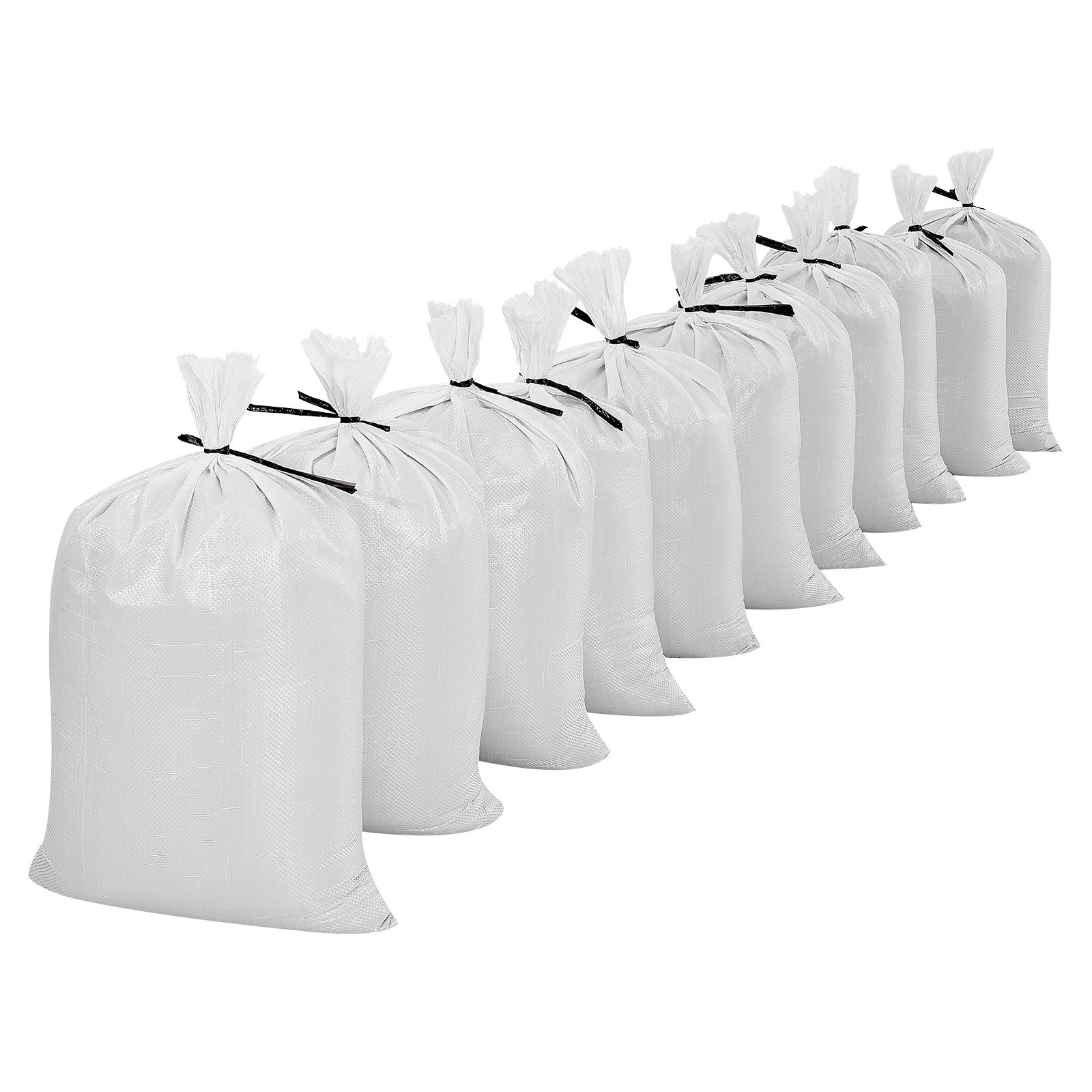 VEVOR Sandbags 50-1000 Pack 16 x 26 in Empty Heavy Duty Sand Bags 50lb Capacity