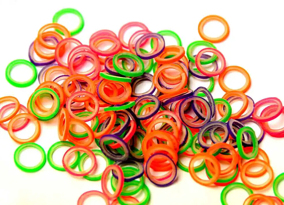 Colorful Dental Orthodontic Elastics Rubber Band Latex Braces 2.5/3.5/4.5/6.5oz