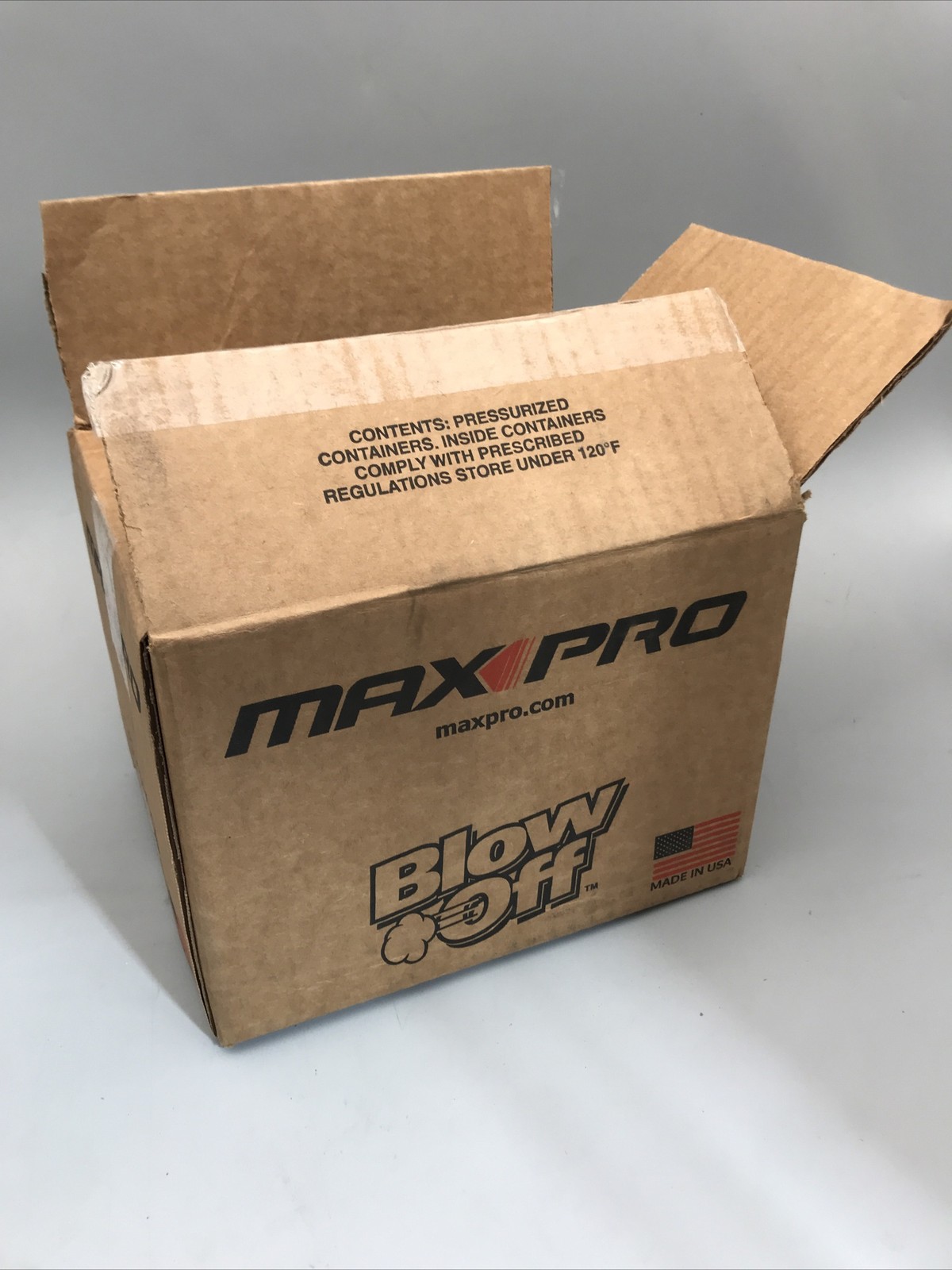 Case Of 12 Max Professional Blow Off Auto Duster, 3.5 oz Brand New