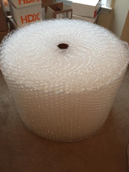 5/16″ Medium Bubble Cushioning Wrap Padding Roll 200 ‘x 24″ Wide Perf 12″ 200FT