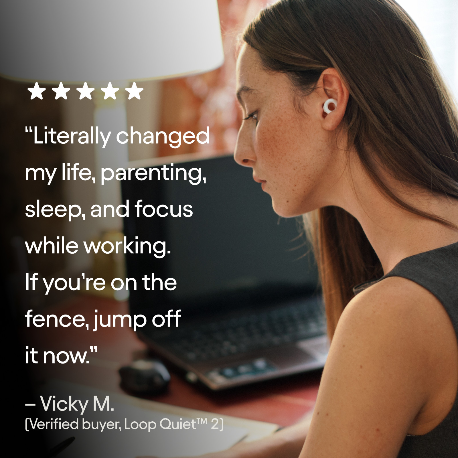 Official Loop Quiet 2 Earplugs – Ultra-Comfy Noise Reduction for Sleep & Focus
