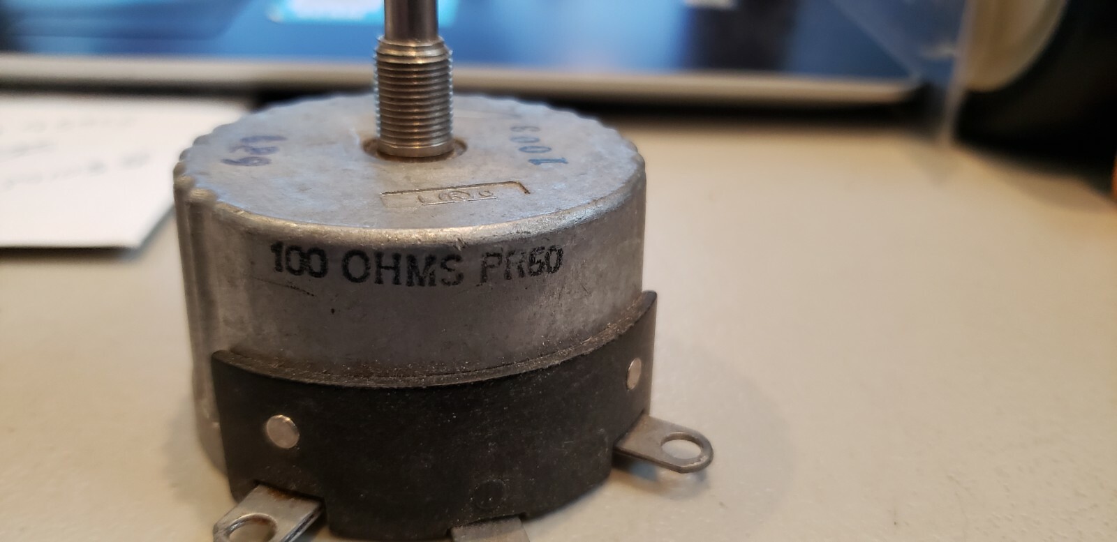 NOS IRC 100 Ohm Wire Wound Potentiometer Number PR50 Ohms Not Specified