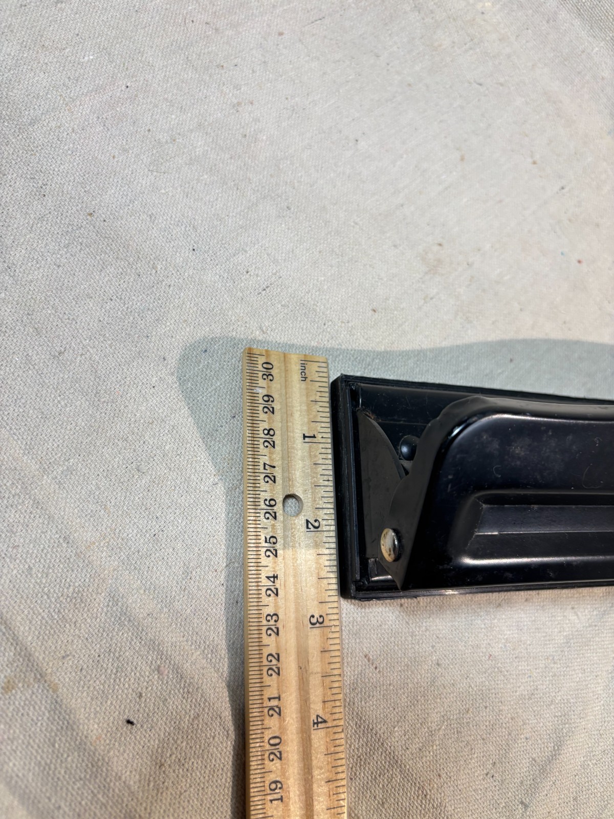 Unbranded/Generic 3-Hole Punch 11.5” Black Tested/Works Adjustable