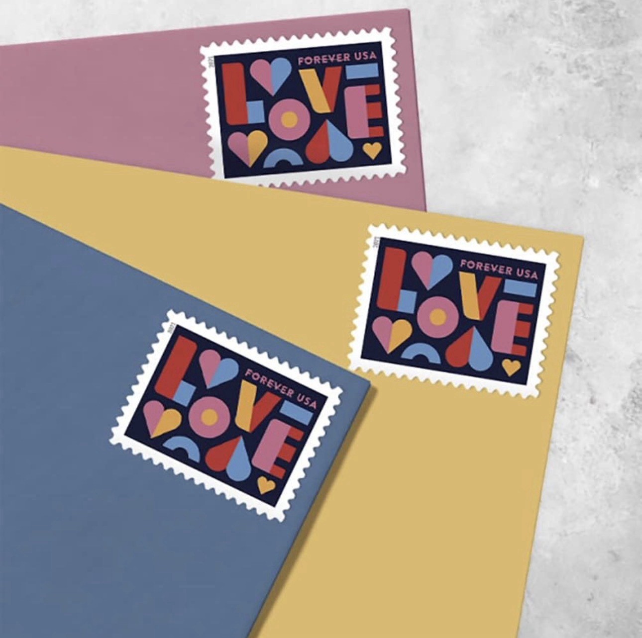 United States Postal Service Love Stamps 5 Sheets Of 20 Us Postal First Class